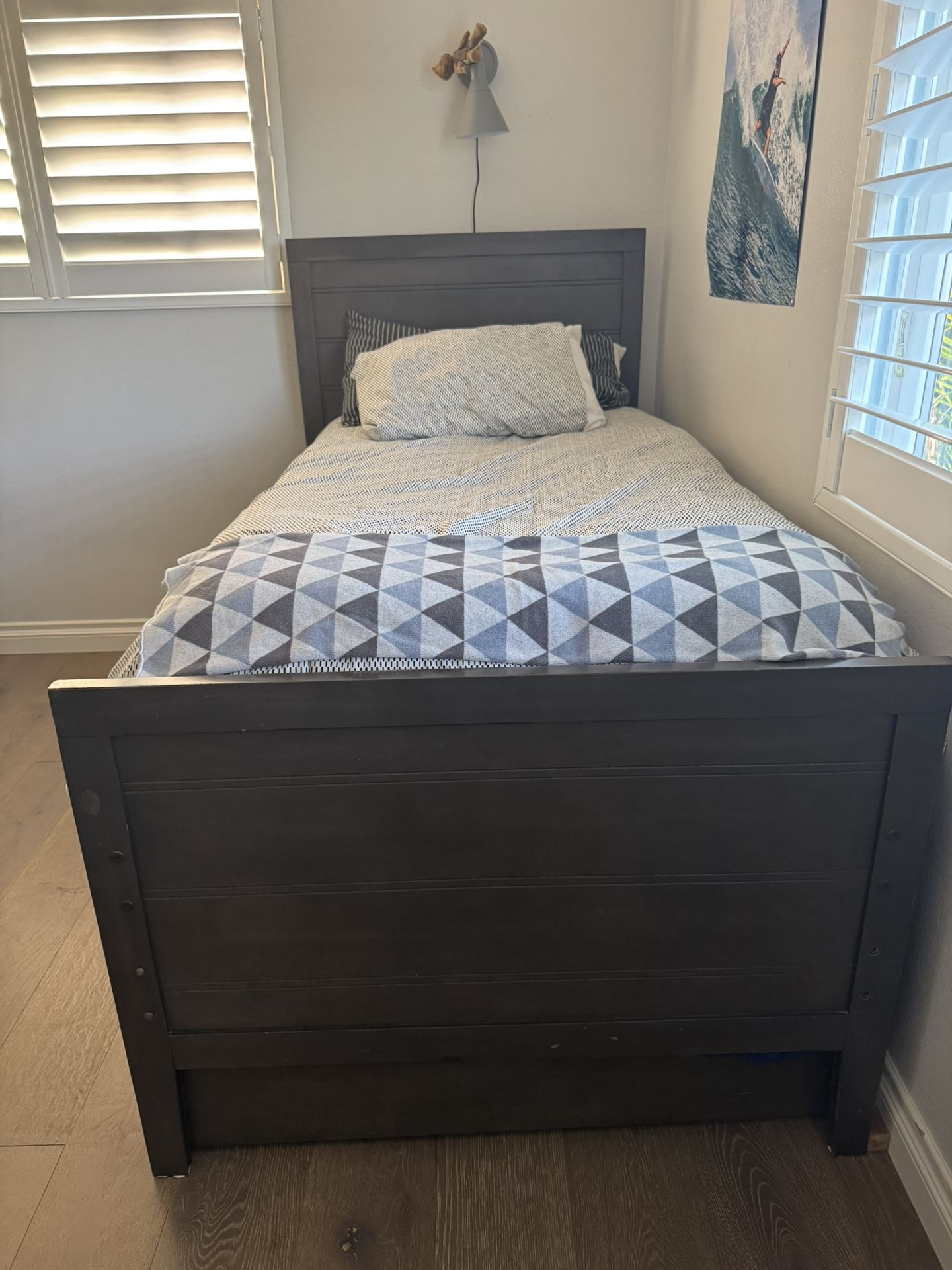 Twin Bed With Trundle | Dresser | Mattresses