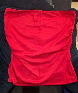 Tube top shirts brand new black and red