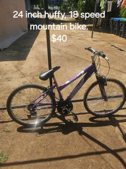 Huffy 24-Inch 18-Speed Mountain Bike