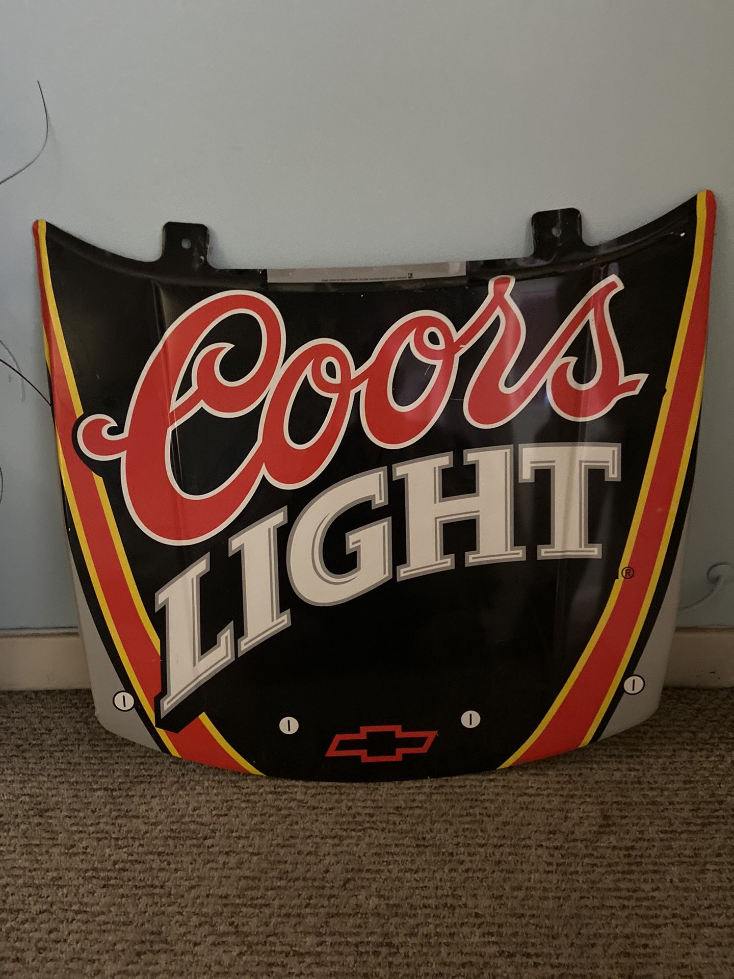 Older Metal Beer Signs