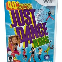 Just Dance Kids (Nintendo Wii, 2010) Complete and Tested