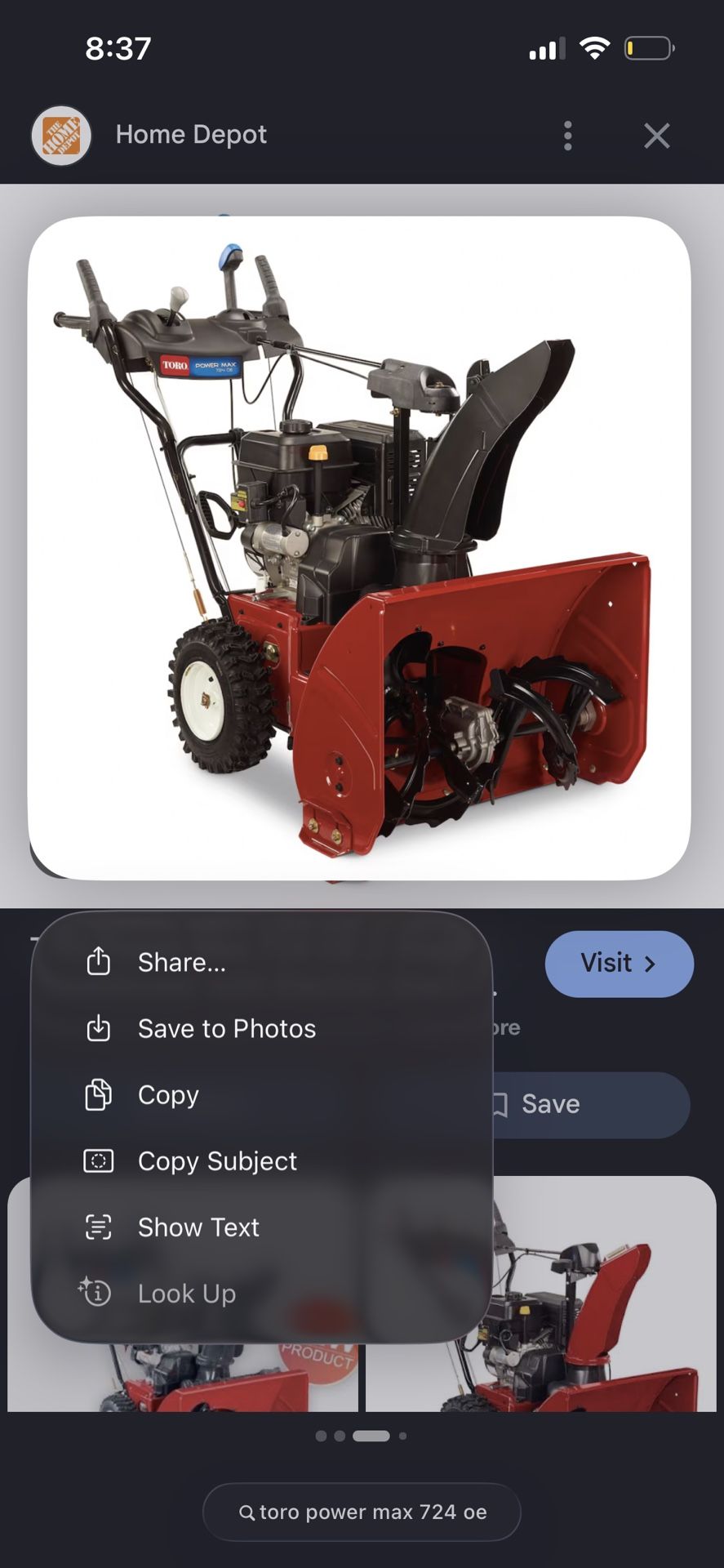 Snow Blower