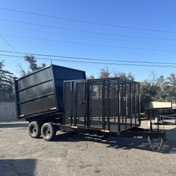 Dump Combo Trailer 7x16x6