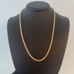 14k Gold Rope Chain