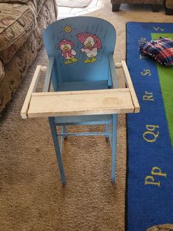 Baby doll highchair
