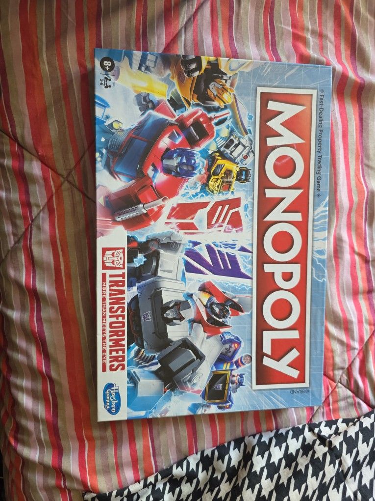 Transformers Monopoly
