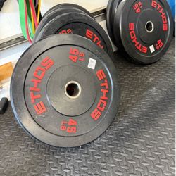 OLYMPIC BUMPER PLATES