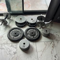 Hand Barbells And Weights