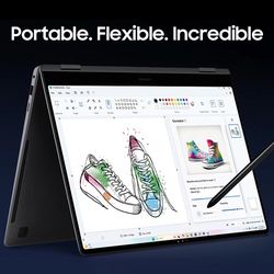 🔥 16” 3K Display Samsung Galaxy Book5 Pro 360 | 2-in-1 Touchscreen Laptop Bundle - RGB Wireless Keyboard & Mouse | S-Pen | Brand New Book 5 🔥