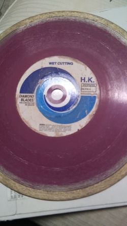 ***10"DIAMOND WET TILE SAW BLADE