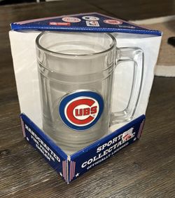 Vintage Cubs Glass Mug 