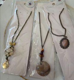 Liquidation sale crystal & boho necklaces – any 3 for $15