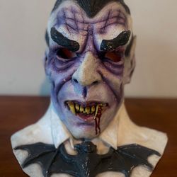 Vintage Vampire Dracula Halloween Mask