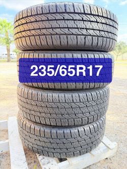 ⚠️‼️ SALE 235/65R17 CORSA SET $220 CASH ⚠️‼️