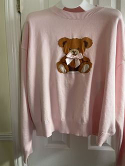 Women Pink Sweater (XL)