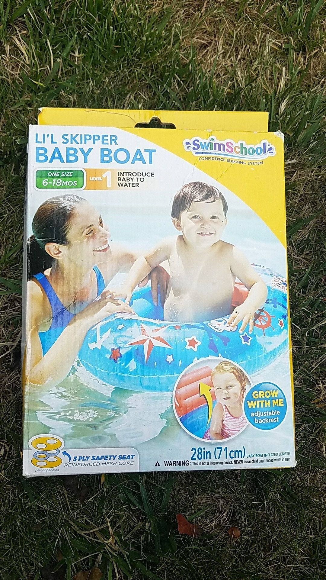 Little Skipper baby boat 6 to 18 months