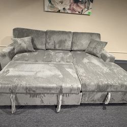Sectional With Pull Out Bed 