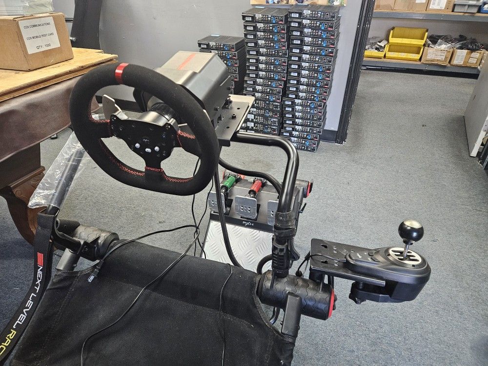 Racing Wheel Racing Cockpit