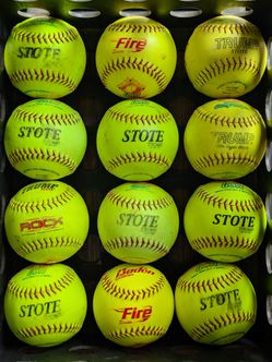 12 Senior Softballs