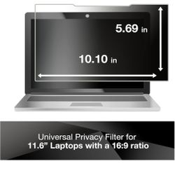 Chromebook Privacy Screen Protector (5pk)