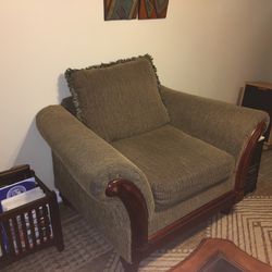 Sofa, Loveseat & Chair & Room Divider