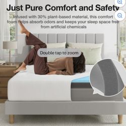 BRAND NEW factory sealed FULL 12” memory foam mattress 