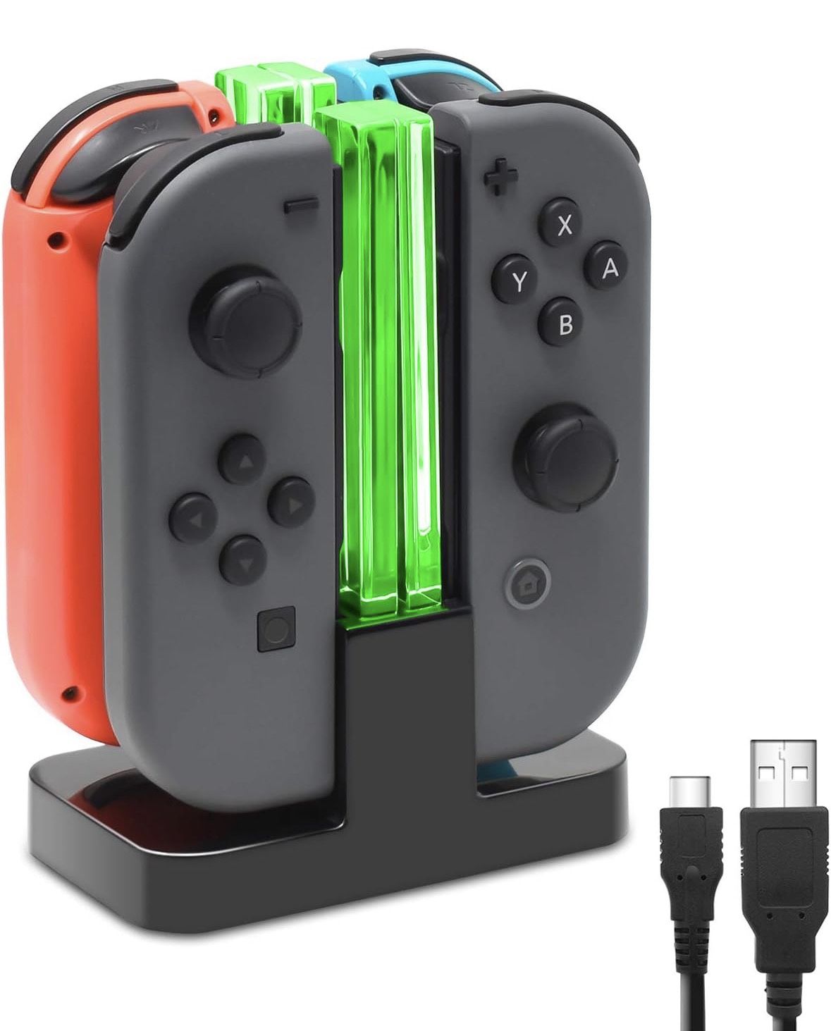 FastSnail Charging Dock Compatible with Nintendo Switch for Joy Con & OLED Model