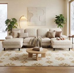 edx U-Shaped 6-Seat Sofa Couch