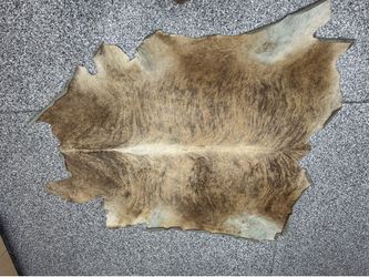 Real cowhide mat