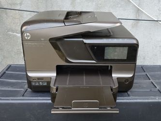 HP OfficeJet Pro 8600 Plus Printer With Two Paper Trays Tested Book Included 