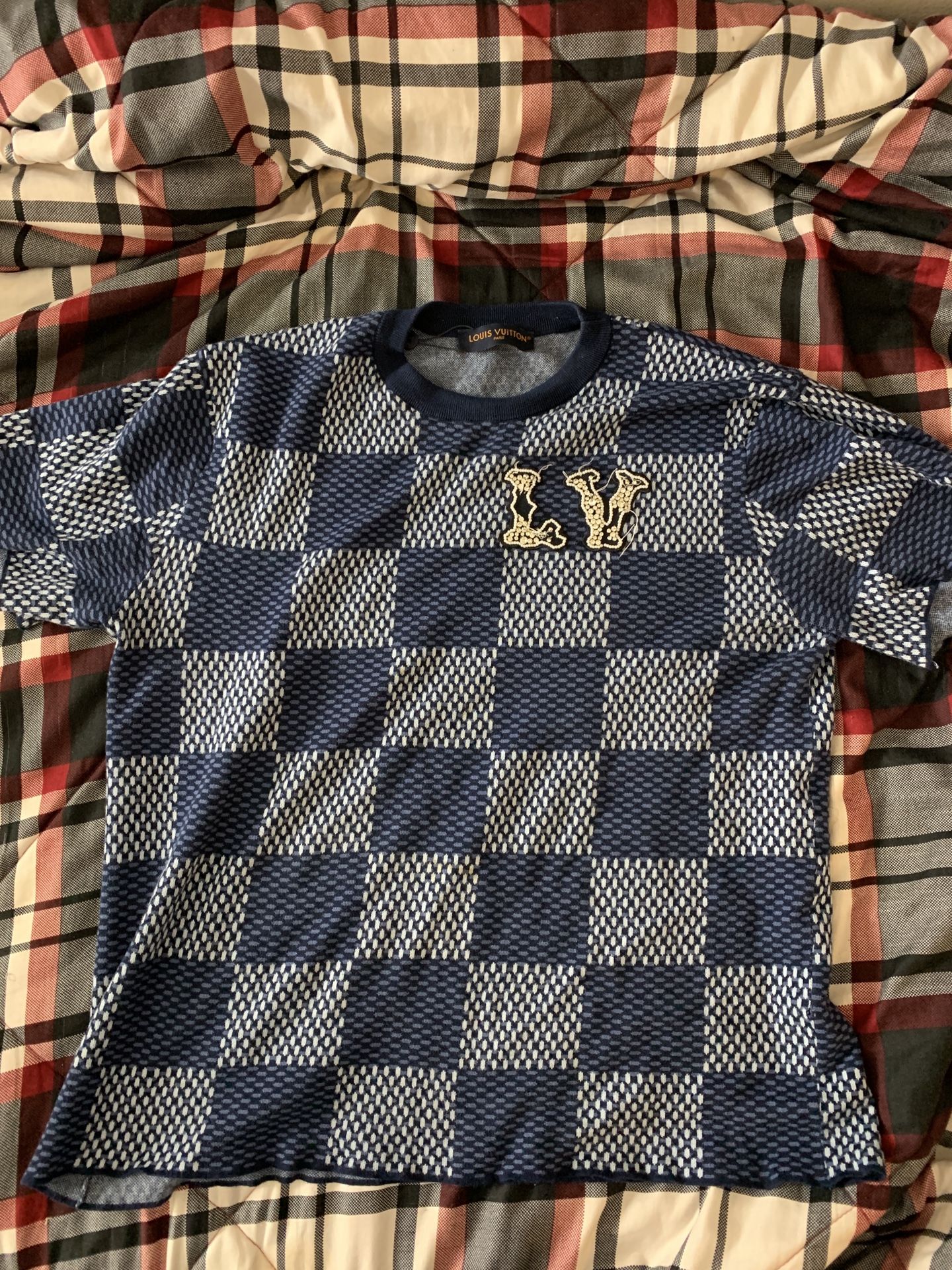 Louis Vuitton Checkered Shirt
