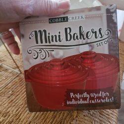 2pc. Mini Casseroles