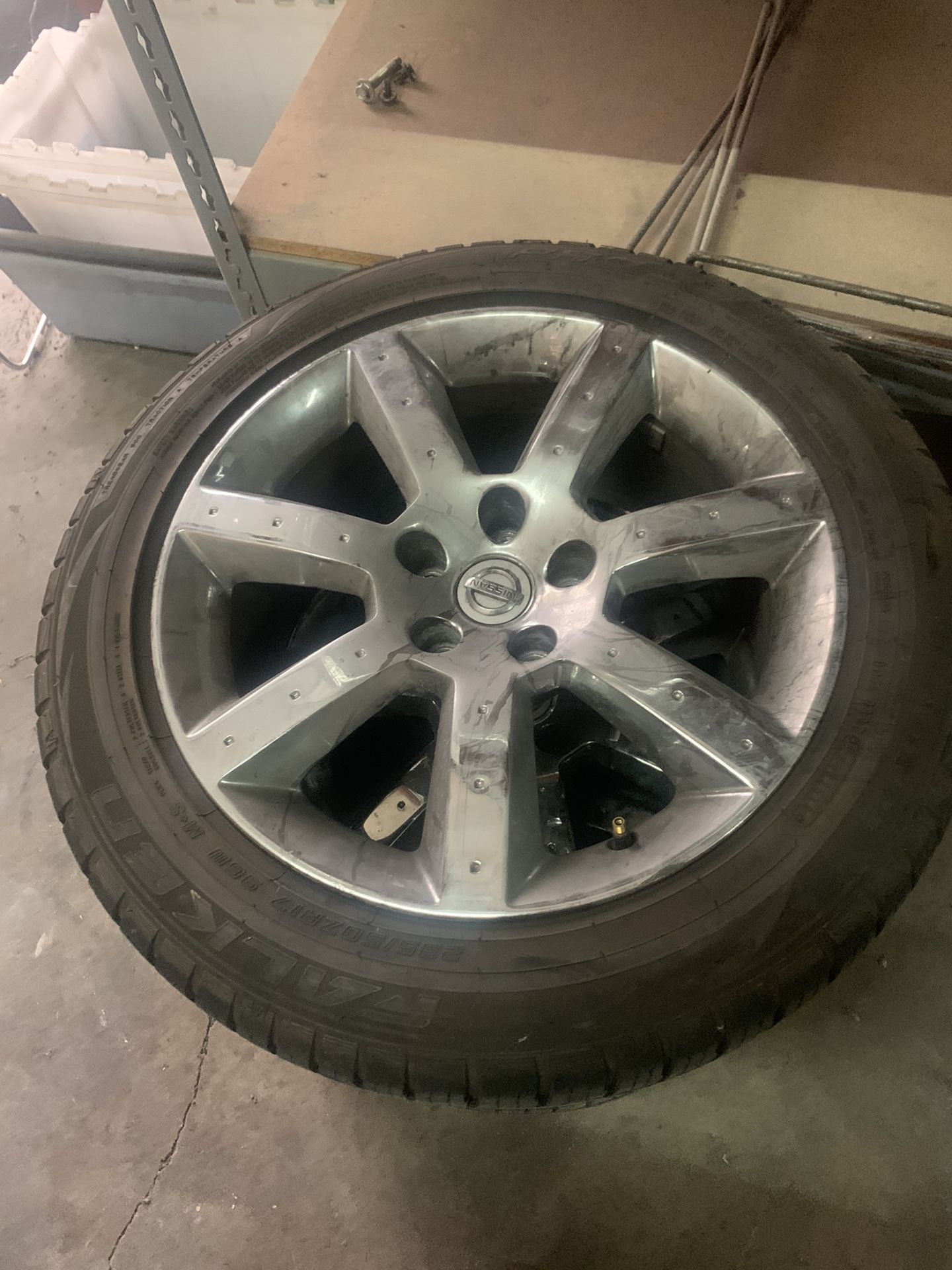 350z chrome 35th anniversary rims