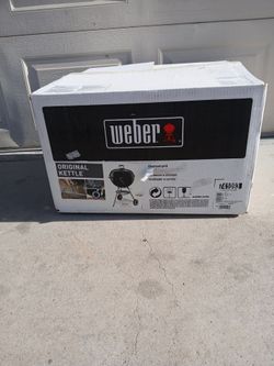 Weber Charcoal Grill new