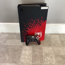 Son,y PlayStation 5 (Spider Man) Edition W/ controller 