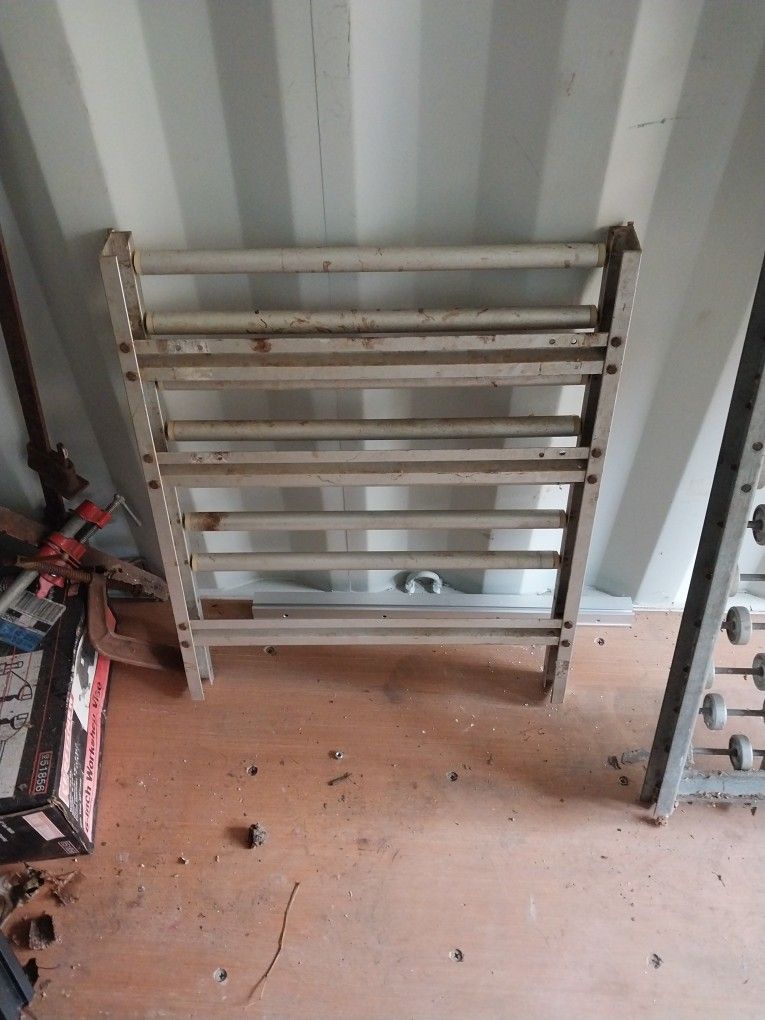 Roller Table For Table Saw Or Workshop Tools