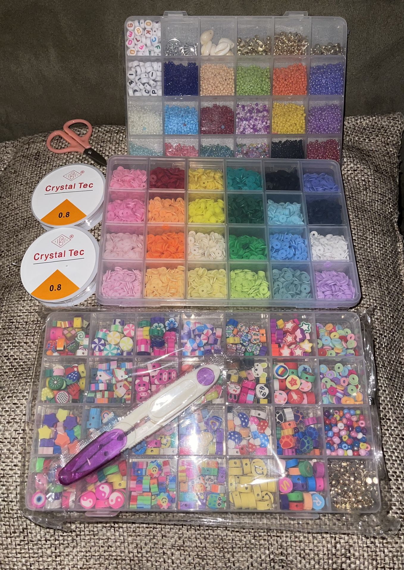 Crafting Beads For Bracelets/necklaces