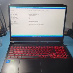 Acer Nitro gaming laptop