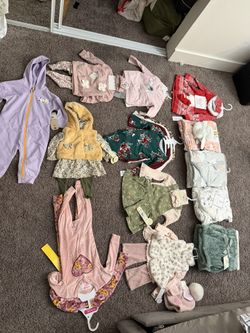 Brand new items with tags.