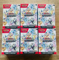 Prismatic evolution booster bundle - pokemon card