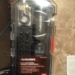 Brand New Husky 8 -40 In./ 1/4 In. Drive Electronic Torque Screwdriver(MAKE ME AN OFFER)