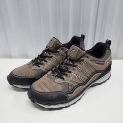 Fila Evergrand Trail Running Shoes Men's US 13 (1JM00729-201) Walnut/Brown/Black New!