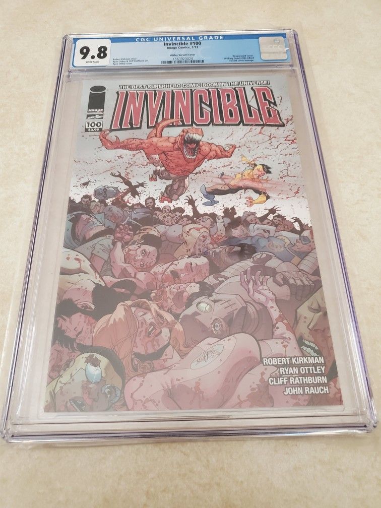 Invincible 100 CGC 9.8 Wraparound