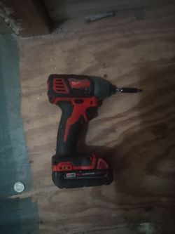 Milwaukee M18 Cordless Impact Driver with battery