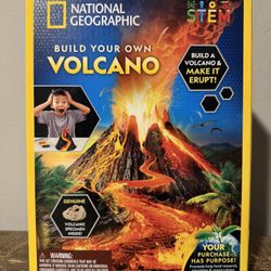 NATIONAL GEOGRAPHIC BUILD YOUR OWN VOLCANO