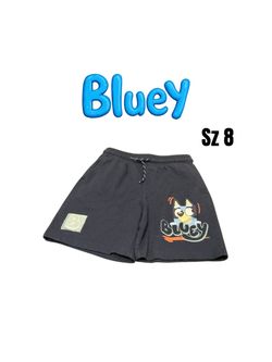 Bluey Kids Shorts Size 8 excellent condition ❤️❤️M18 V