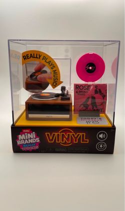 Mini Brands Really Works vinyl set and capsule