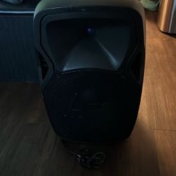 Speaker With Stand and Mic