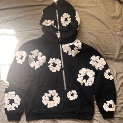 Denim Tears Black Hoodie L