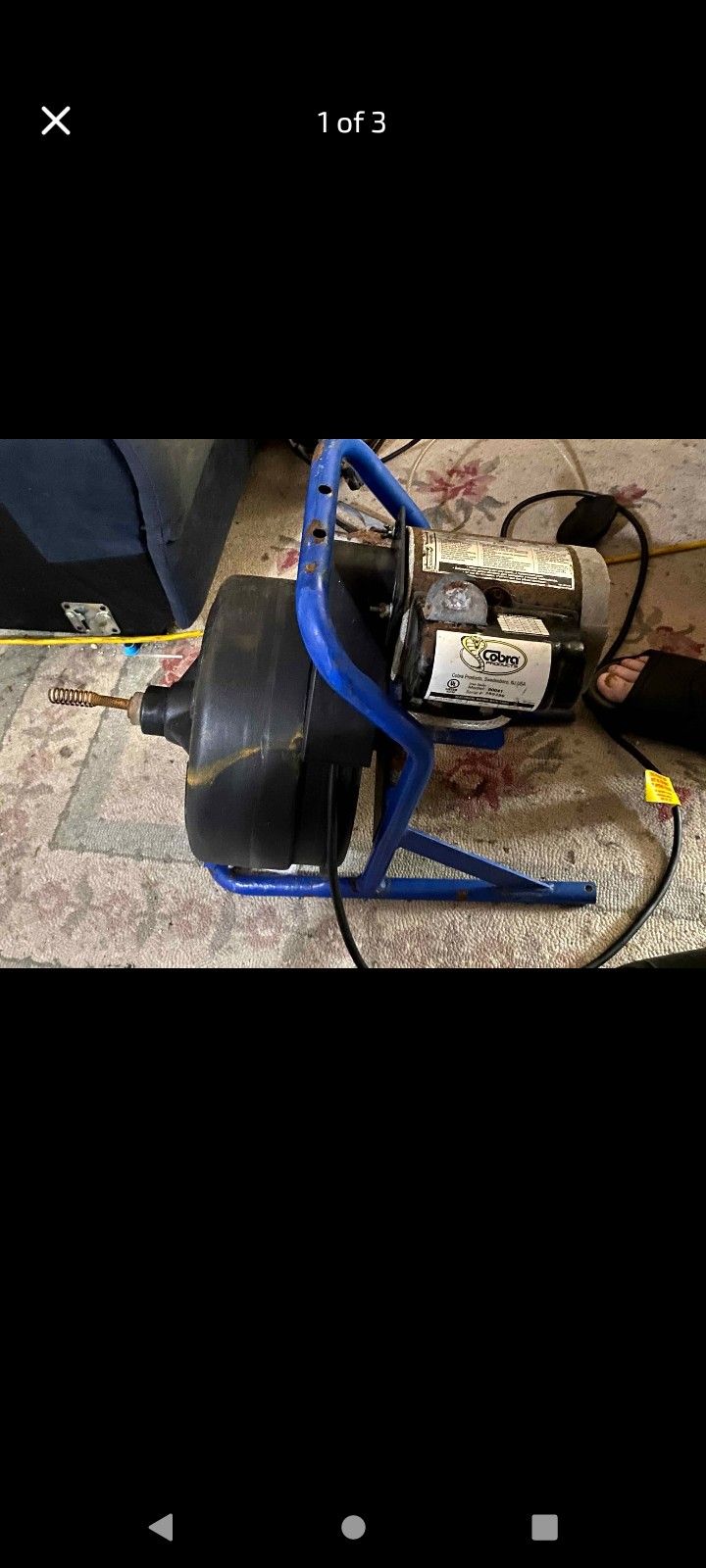 COBRA SNAKE 50' ½" CABLE WORKS GREAT